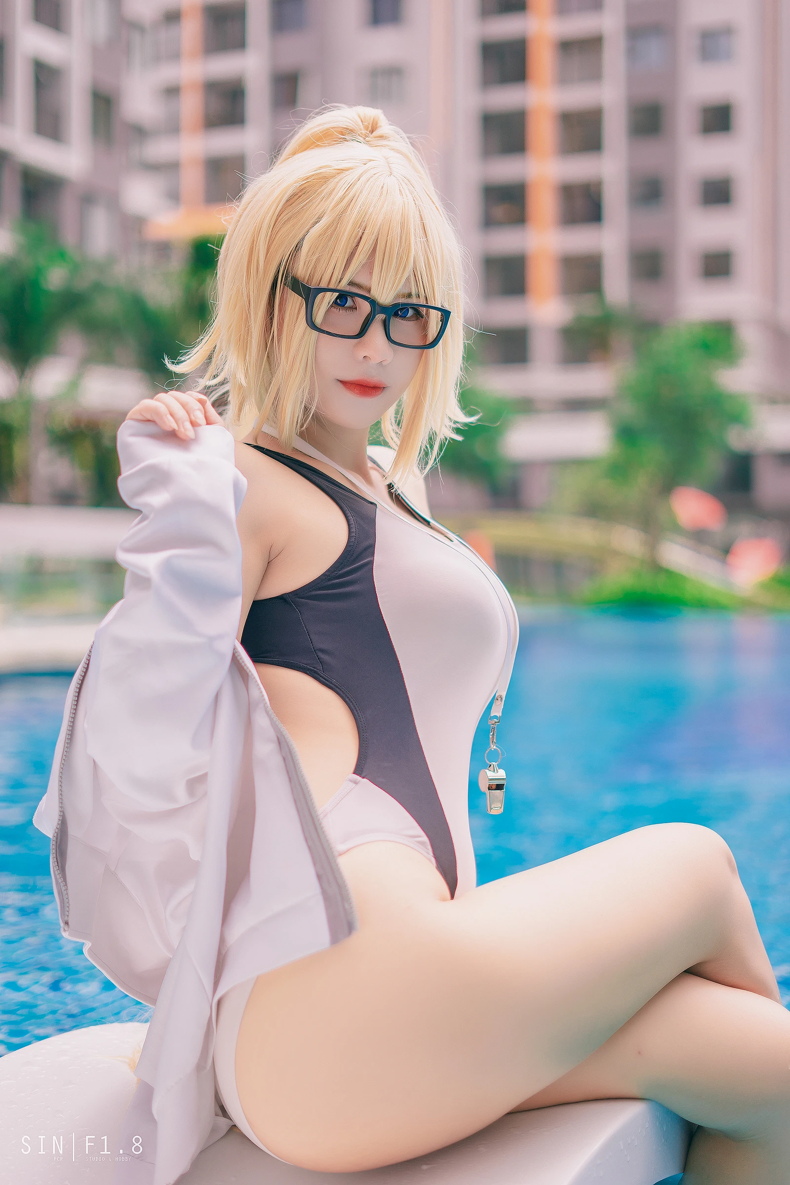 图片[4]-Pyon Jeanne d Arc Swiming 37P-COS世界
